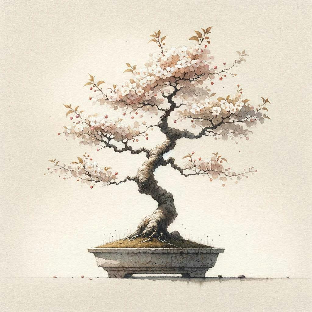 Bonsai Cherry Blossoms: Cultivating Miniature Majesty in Your Home